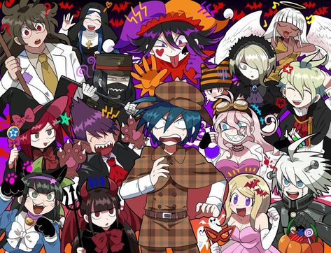 Danganronpa Wallpaper, Doctor Halloween, New Danganronpa V3, Trigger Happy Havoc, Fandom Crossover, Danganronpa 3, Danganronpa V3, Danganronpa Characters, Video Game Art