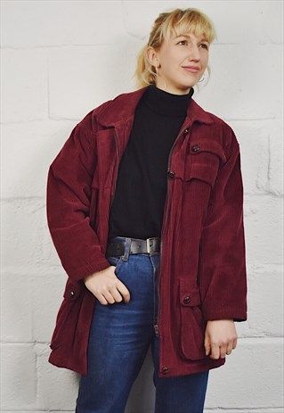 Lesbian Outfits, Corduroy Coat, Vintage Corduroy, Coats Women, Checked Trousers, Women Coats, Legally Blonde, Vintage Couture, 2020 Fashion