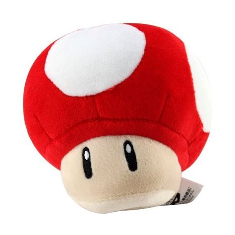 Amazon.com: Banpresto Official Nintendo Mario Kart Plush - Red... ($50) ❤ liked on Polyvore featuring stuffed animals, toys and home Mario Kart Party Games, Toad Plush, Plush Mushroom, Mario Kart Party, Super Mario Plush, Nintendo Mario Kart, Mario Plush, Super Mario Birthday Party, Dc Comics Wallpaper