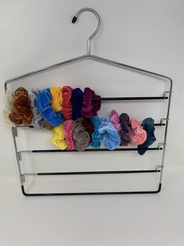 Porta Scrunchies, Scrunchie Organization, Hair Accessories Organizer, Scrunchie Holder, Hair Tie Holder, Organize Life, Headband Organizer, Hair Accessories Storage, Organizing Hair Accessories