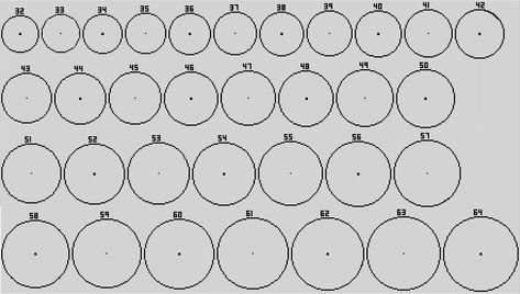 Minecraft Circle Chart, Minecraft Circle, Pixel Circle, Minecraft Circles, Markus Persson, Circle Graph, Minecraft Wall, Minecraft Images, Microsoft Paint