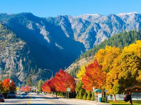 How to spend a perfect 48 hours in Leavenworth, WA this fall Leavenworth Washington, Long Weekend Trips, Washington State Travel, Long Weekend Getaways, Washington Travel, Fall Getaways, Evergreen State, Oregon Washington, Washington Usa