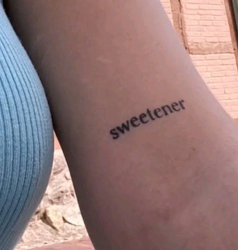 Sweetner Arianagrande Tattoo, Honeymoon Avenue Tattoo, Ariana Lyrics Tattoo, Sweet Disposition Tattoo, Ariana Grande Lyric Tattoos, Ariana Inspired Tattoos, Sweetener Tattoo, Ariana Grande Inspired Tattoos, Ariana Grande Tattoos Inspired