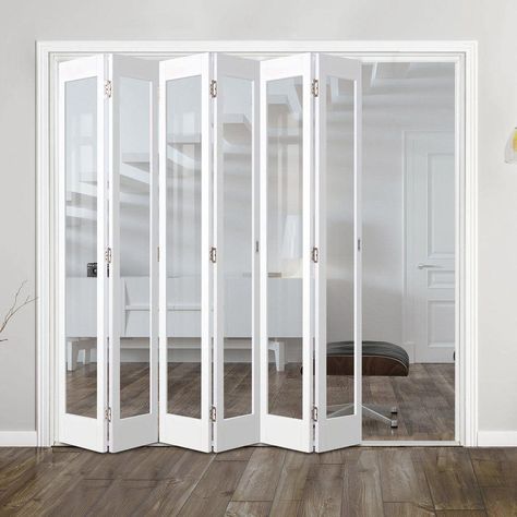 Folding Doors Internal, Folding Doors Interior, Internal Folding Doors, Internal Glass Doors, Folding Glass Doors, Room Divider Doors, Glass Doors Interior, Folding Door, Sliding Doors Interior