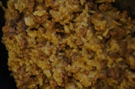 Hamburger Helper Rice, Hamburger And Rice Recipes, Hamburger Helper Recipe, Hamburger Rice, Hamburger Helper Recipes, Hamburger Casserole, Homemade Hamburgers, Hamburger Helper, Hamburger Meat