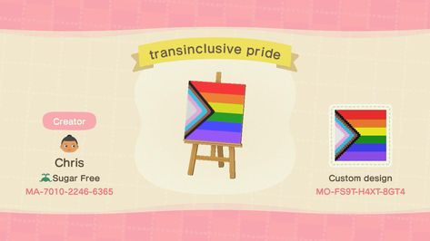 Inclusive Pride Flag, Flag Code, Fireworks Design, Flag Designs, Bear Pride, Qr Codes Animal Crossing, Lgbtq Flags, Animal Crossing Pocket Camp, New Animal Crossing