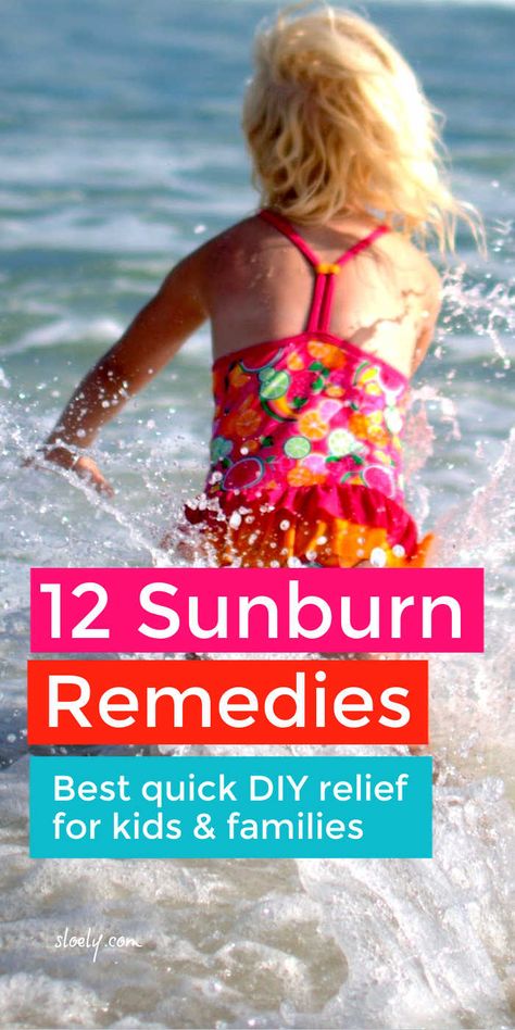 These must know DIY sunburn remedies can provide relief fast for the pain of bad and even severe sunburn in the whole family including kids and can prevent peeling and blisters. #sunburn #sunburnremedies #sunburnrelief #naturalsunburnremedies Baby Sunburn, Really Bad Sunburn, Sunburn Blisters, Essential Oil For Sunburn, Home Remedies For Sunburn, Severe Sunburn, How To Treat Sunburn, Sunburn Peeling, Natural Remedies For Sunburn