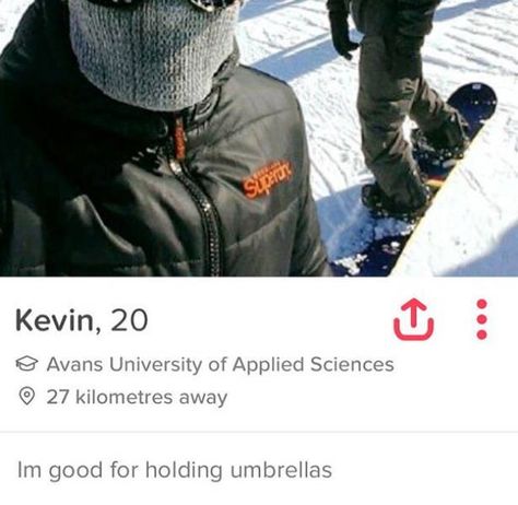 Tinder Description, Funny Tinder Bios, Funny Tinder, Tinder Profiles, Tinder Humor, Tinder Profile, Swipe Right, Get Even, Applied Science