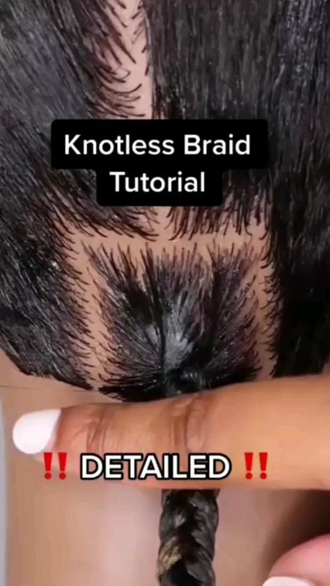 Braiding Techniques, Knotless Braid, Black Hair Video, Braiding Your Own Hair, Big Box Braids Hairstyles, African Hair Braiding Styles, Braided Cornrow Hairstyles, Braids Hairstyles Pictures, Cute Box Braids Hairstyles