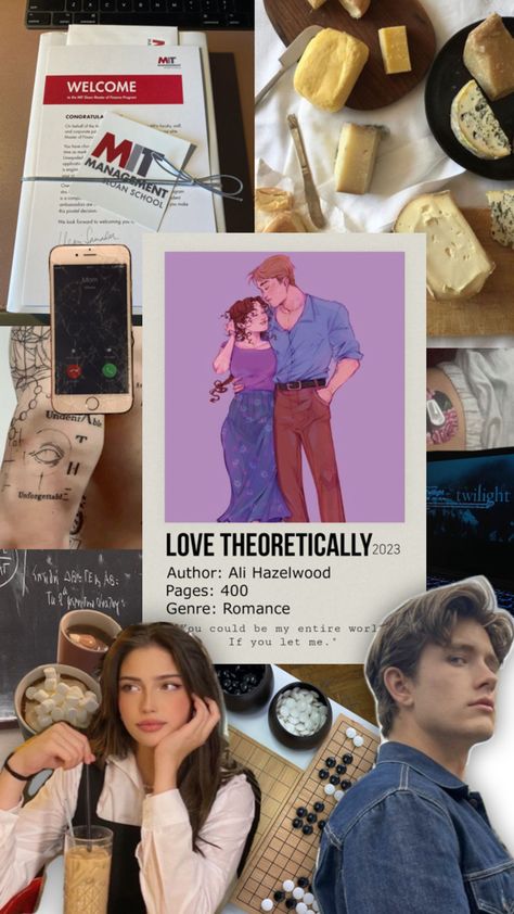 Love theoretically by Ali Hazelwood aesthetic Elsie Hannaway and Jack Smith-Turner Ali Hazelwood Aesthetic, Love Theoretically, Ali Hazelwood, English Novels, Long Layered Hair, I Love Books, Her. Book, Layered Hair, Love Book