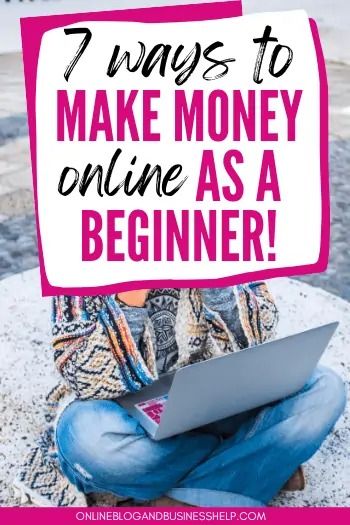 Looking to earn extra money this year? Get my list of 7 REAL ways you can make money online, as a total beginner! Earn money from home on your own terms. If you've got a computer and an internet connection, you can start an online side hustle. Learn to make passive income as a side gig or turn these ideas into full time jobs so you can quit your 9 to 5. Legit ways to make money online in your spare time. Blogging Resources, Extra Money Online, Online Side Hustle, Productivity Tools, Ways To Make Money Online, Online Blog, Money Ideas, Blogger Tips, Blog Tools