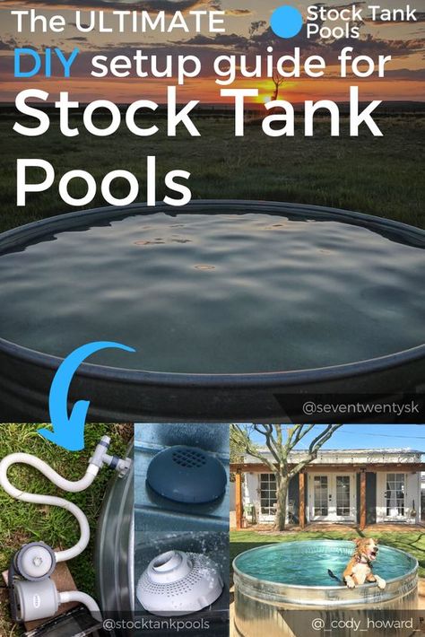 Stock Tank Pool Pump Install, How To Build A Stock Tank Pool, Water Trough Pool Ideas, Water Tank Pool Ideas, How To Make A Stock Tank Pool, Stock Pond Pool, Salt Water Stock Tank Pool, Diy Stock Tank Pool Ideas, Galvanized Stock Tank Pool Ideas