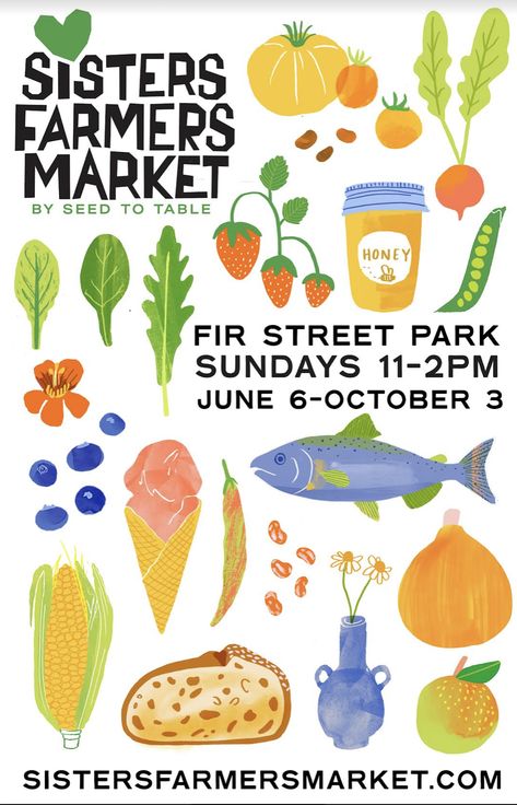 Farmers Market Graphic, Farmers Market Poster Design, Food Market Poster, Farmers Market Graphic Design, Farm Poster Design, Farmers Market Illustration, Farmers Market Flyer, Workshop Poster Design, Farmers Market Poster