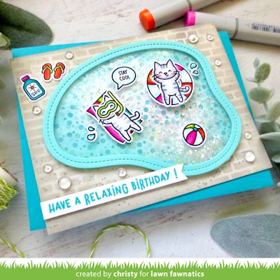 Card Inspo, Beach Cards, Lawn Fawn Stamps, Lawn Fawn Cards, Mama Elephant, Summer Cards, Elizabeth Craft, Summertime Fun, Cat Cards