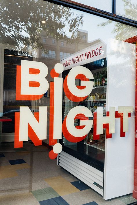 Big Night, Brooklyn’s New Dinner Party Shop, Is Like Walking Into The Best Pantry Ever Best Fridge, Hosting Hacks, New Dinner, Greenpoint Brooklyn, Jenna Lyons, Dinner Party Table, Visual Identity Design, Big Letters, Big Night