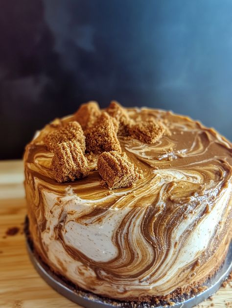 Vegan Marble Cake with Biscoff Bliss  🍚 𝗜𝗻𝗴𝗿𝗲𝗱𝗶𝗲𝗻𝘁𝘀 🍚 3 cups all-purpose flour 🍚 1 3/4 cups cane sugar 🍬 2 1/2 tsp baking soda 💨 1/8 tsp fine sea salt 🧂 1 1/2 cups almond milk (or other dairy-free milk) 🥛 3/4 cup avocado oil (or other neutral vegetable oil) 🥑 1/4 cup lemon juice 🍋 1 tsp vanilla extract 🍦 For Biscoff Batter: 1/3 cup Biscoff cookie butter 🍪 2 1/2 tbsp almond milk 🥛 Vegan Marble Cake, Cookie Recipes Gourmet, Cherry Cookies Recipes, Biscoff Cake, Pistachio Cheesecake, Biscoff Cookie Butter, Cherry Cookies, Biscoff Cookies, Cookie Recipes Homemade