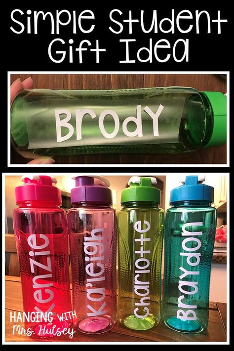 Simple, quick, and cheap student gift idea-- perfect for the end of the year, Christmas, or birthday! Students Christmas, Student Birthdays, Student Teacher Gifts, Student Christmas Gifts, Preschool Graduation, Classroom Gifts, Kindergarten Graduation, End Of School Year, Class Gift