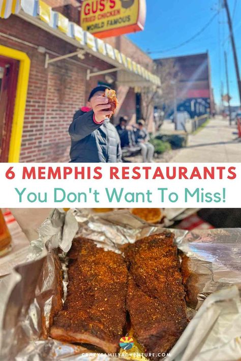 Discover the top restaurants in Memphis you need to try! From BBQ to breakfast and more, find the top 6 places to eat while in Memphis, TN. out these 6 Memphis Restaurants you don't want to miss! Memphis Tennessee Restaurants, Memphis Food, Memphis Restaurants, Memphis Bbq, Lunch Places, Downtown Memphis, Cool Restaurant, Bbq Restaurant, Best Coffee Shop