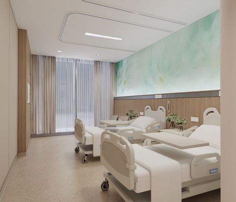 Ward Room, Senior Living Interior Design, Hospital Design Architecture, House Structure Design, Healthcare Interior Design, Materials Board Interior Design, Medical Office Design, Hospital Architecture, Healthcare Architecture