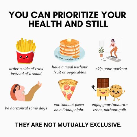 HERE’S WHY 👇🏽 You can’t have it all, do it all, be it all - ALL the time! Sometimes you’ll order a salad and sometimes you’ll order fries. Some days you’ll include movement and some days you’ll need rest. It’s about balance! 🥰 ⭐️ Your lifestyle patterns matter so much more than what you do on a single day, weekend or week. Consider your patterns: 🍓Are you eating fruits or vegetables at most of your meals? 🥑 Do you consume healthy fat sources regularly? 🍤 Do you eat lean sources of protein... Sources Of Protein, Fat Sources, Healthier Habits, Did You Eat, Eat Fruit, Protein Sources, Nutrition Tips, Healthy Fats, Fruits And Vegetables