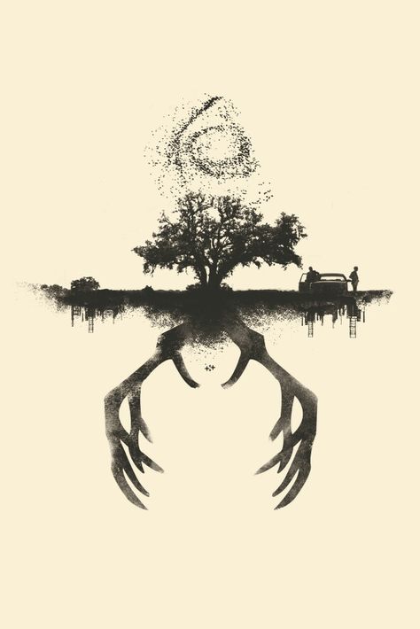 True Detective Art, True Detective Season 1, Sea Wallpaper, True Detective, Affinity Designer, Alternative Movie Posters, Film Posters, Film Serie, Cultura Pop