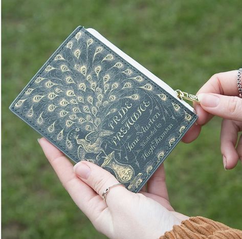 Pride And Prejudice Book, Jane Austen Gifts, Book Purse, Book Clutch, Book Pouch, Book Wallet, Famous Novels, Jane Austen Books, Book Tote Bag