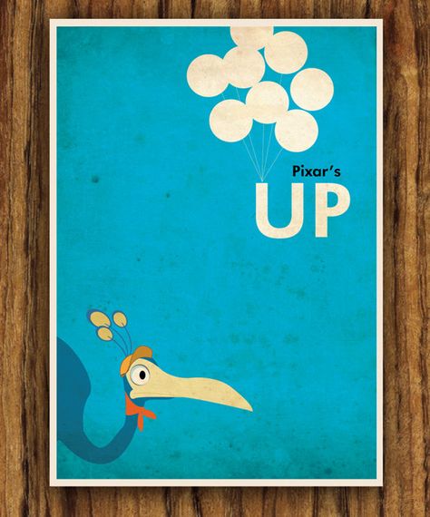 DisneyPixar's Up Poster por colorpanda en Etsy, $8.00 Disney Amor, Disney Poster, Up Movie, Up Poster, Disney Pixar Up, Gig Poster, Disney Up, Disney Posters, Movie Posters Minimalist