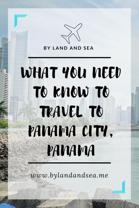 What You Need To Know To Travel To Panama City - By Land And Sea Panama City Panama Outfits, Panama Travel Guide, Things To Do Panama City Beach Florida, Panama City Itinerary, Shell Island Panama City, Panama City, Central America Destinations, Panama Travel, Roatan