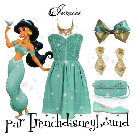 "Jasmine (Aladdin)" by frenchdisneybound ❤ liked on Polyvore featuring Juicy Couture, Disney, Kenneth Jay Lane, disney, aladdin and disneybound Jasmine Disneybound, Aladdin Disneybound, Minnie Mouse Costume Diy, Disney Princess Inspired Outfits, Disney Prom, Disney Bound Outfits Casual, Geeky Chic, Princess Inspired Outfits, Jasmine Aladdin