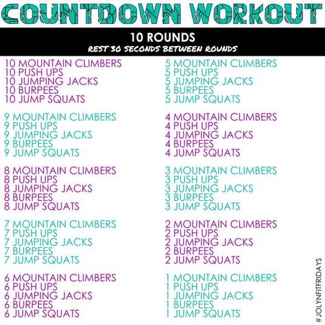 Bodyweight Pyramid Workout, Full Body Pyramid Workout, Countdown Workout, Pyramid Workout, Squat Jump, Boot Camp Workout, Circuit Workout, At Home Workout Plan, Crossfit Workouts