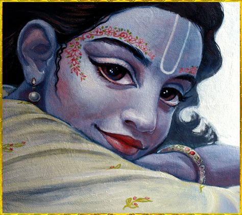 KRISHNA Krishna Art, Krishna, Flowers, Blue, Art