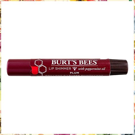 Burt's Bees Lip Shimmer, Plum, 0.09 Ounces each (Value Pack of 5) Burt's Bees Lip Shimmer, Bee Makeup, Burts Bees Lip, Holiday Gift Sets, Burt's Bees, Burts Bees, Gift List, Blackpink Fashion, Makeup Inspiration