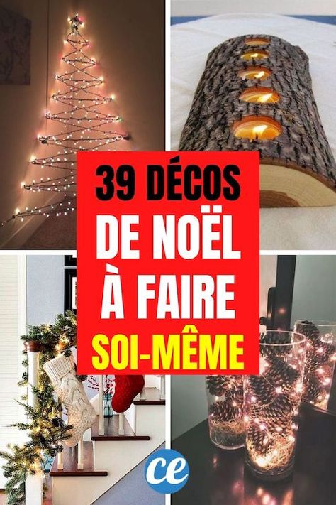 Vous cherchez des idées de décorations de Noël faits maison ? Des idées de déco DIY économiques ? On a sélectionné pour vous 30 idées de décos faciles à faire pour l'intérieur de votre maison. Décoration de Noël traditionnelle, moderne, minimaliste, rouge et blanche, or, argentée, naturelle... Découvrez ces idées de décos de Noël à fabriquer : pour un Noël 100% fait maison facile à faire ! Amigurumi Patterns, Diy Deco Noel, Deco Table Noel, Christmas Arts And Crafts, Noel Diy, Xmas Wreaths, Winter Home Decor, Winter House, Diy Table