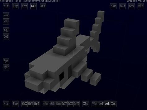 Minecraft Dolphin Build, Minecraft Sea Creature Build, Build Battle Ideas Minecraft, Minecraft Shark Build, Minecraft Fish Statue, Shark Minecraft, Fish Minecraft, Minecraft Build Battle, Minecraft Aquarium