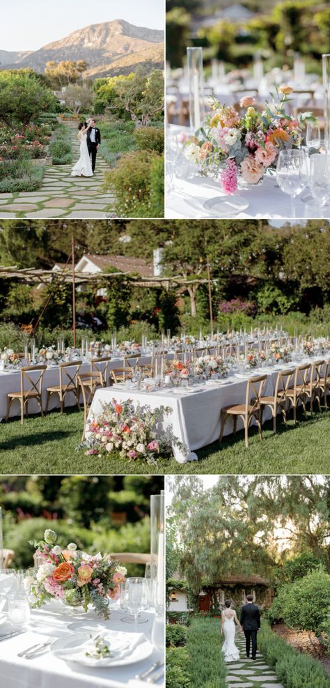 California Garden Wedding, California Wildflower Wedding, Garden Whimsical Wedding, Secret Garden Wedding Theme, Garden Wedding Aesthetic, Garden Wedding California, Enchanted Forest Wedding Theme, California Wildflowers, Forest Theme Wedding