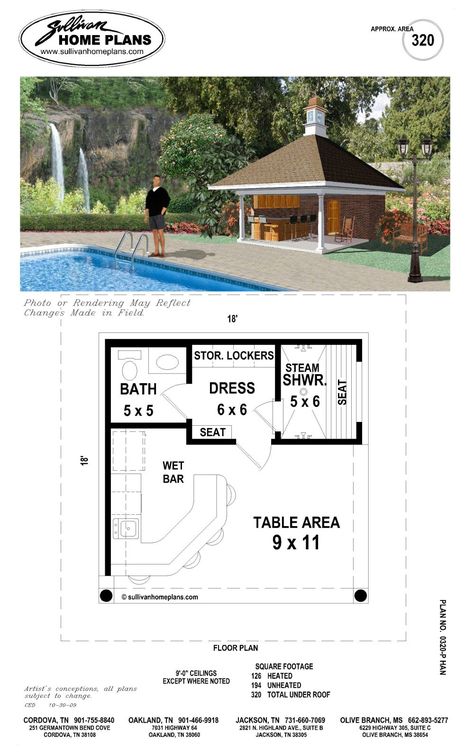 wouldn't need kitchen area, but nice bathroom and dressing area.  Maybe add shower in bathroom area, but not separate room Pool House Floor Plans, Pool House Cabana, Pool Shed, Pool House Plans, Pool Bathroom, Pool Cabana, Pool Time, Dream Backyard, Outdoor Kitchen Design