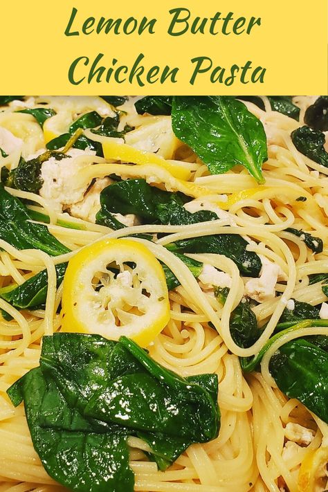 Chicken Lemon Spinach, Spinach Pasta Dishes, Lemon And Spinach Pasta, Lemon Chicken Spinach Pasta, Lemon Basil Chicken Pasta, Chicken Lemon Pasta Recipes, Lemon Chicken Pasta Healthy, Lemon Garlic Butter Sauce Pasta, Chicken Spinach Pasta Recipes