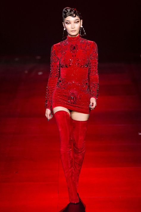 The Blonds, Toni Stark, Nicola Peltz, Woman In Red, Mode Casual, Stage Outfits, Looks Vintage, Thigh High Boots, Outfits Ideas