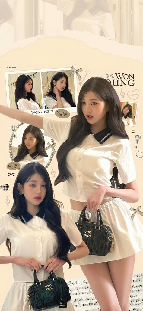 Brown Wonyoungism, Wonyoung Edit, Pop Wallpaper, Sixth Form, Korean Fashion Kpop, Indie Girl, Karina Aespa, Brown Wallpaper, Hottie Women