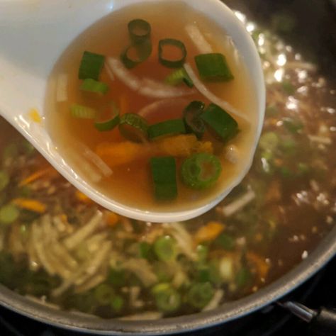 Easy Japanese Steakhouse Soup Recipe - Allrecipes.com | Allrecipes Habatchi Soup Recipe, Japanese Steakhouse Soup, Clear Japanese Soup, Steakhouse Soup, Japanese Soups, Hibachi Soup, Grill Dinner, Warming Soups, Chinese Soups