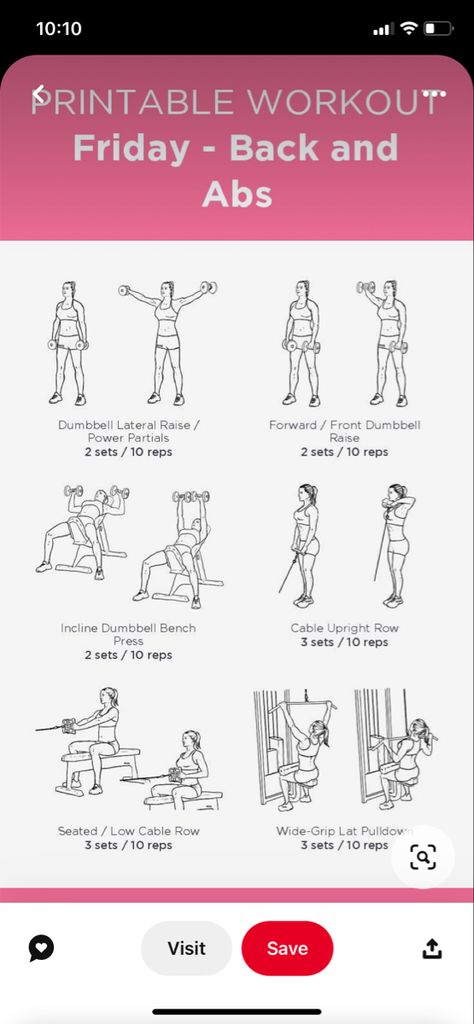 Lat Raises, Cable Row, Lat Pulldown, Gym Weights, Lateral Raises, Printable Workouts, 2 Set, Better Life, Get Fit