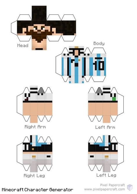 Papercraft Minecraft Skin, Minecraft Templates, Minecraft Printables, Diy Gift For Bff, Skins Minecraft, Skin Minecraft, Soccer Birthday, Instruções Origami, Paper Doll Template