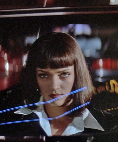 uma thurman. pulp fiction. | Uma ... Pulp Fiction Costume, Uma Thurman Pulp Fiction, Quentin Tarantino Movies, Animes Emo, Pulp Fiction Art, Musica Rock, Uma Thurman, Fictional World, Quentin Tarantino