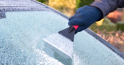 It's going to get cold, wet and blustery for many with road warnings also issued in England on Wednesday afternoon thanks to “damaging winds” affecting the M1, M4, M6 and the M25 Ice Remover, Winter Car, Ice Scraper, Snow Removal, Car Hacks, Family Handyman, Car Windshield, Snow And Ice, Removal Tool