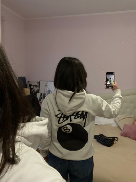 stussy hoodie inspo Basic Stussy Hoodie, Stussy 8 Ball Hoodie, Stüssy Hoodie, Black Hoodie Outfit, Wishlist Board, Stussy Hoodie, Gift Wishlist, Outfit Hoodie, Hoodie Aesthetic