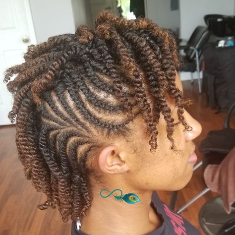 Braided Mohawk Hairstyles, Natural Hair Haircuts, Flat Twist Hairstyles, Natural Braided Hairstyles, Flat Twist Updo, Natural Hair Stylists, Short Box Braids Hairstyles, Protective Hairstyles For Natural Hair, Natural Afro Hairstyles