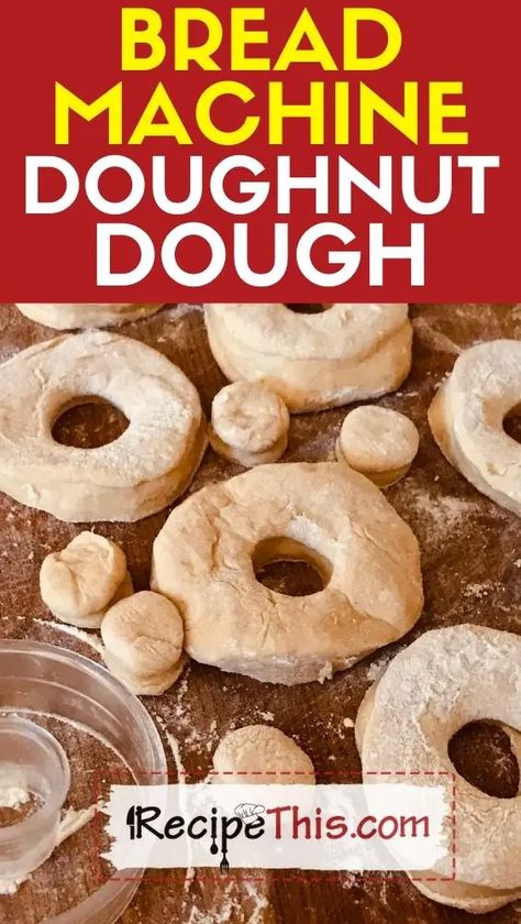 Donut Dough In Bread Machine, Bread Machine Doughnut Recipes, Bread Machine Donut Dough, Bread Machine Donuts Recipes, Doughnut Dough Recipe, Pizza Dough Recipe Bread Machine, Homemade Doughnuts Easy, Bread Machine Pizza Dough, Doughnuts Easy