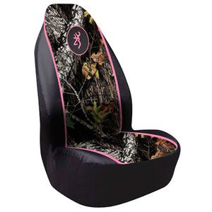 Browning Bucket Seat Cover - BSC2001 - Mills Fleet Farm Camo Truck Accessories, Camo Seat Covers, Pink Seat Covers, Browning Buckmark, Camo Truck, Pink Mossy Oak, Bucket Seat Covers, Camo Purse, Truck Seat Covers