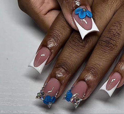 Classy Nails With Designs, All Pink Nails, French Tip Acrylics, Duck Nails, French Tip Acrylic Nails, Cute Acrylic Nail Designs, Dope Nail Designs, Short Square Acrylic Nails, Acrylic Nails Coffin Pink