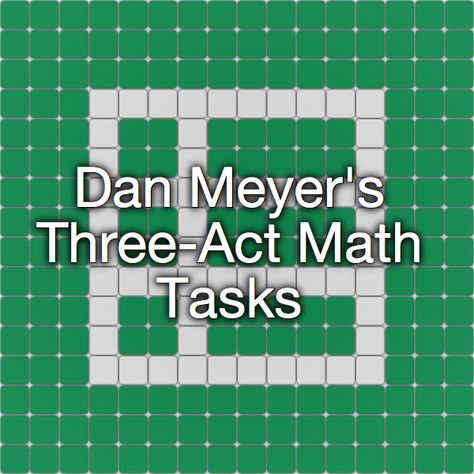 Dan Meyer's Three-Act Math Tasks Three Act Math Tasks, Math Provocations, Equivalent Ratios, Act Math, Teaching Secondary, Teaching Mathematics, Maths Games, Math Madness, Math Gift